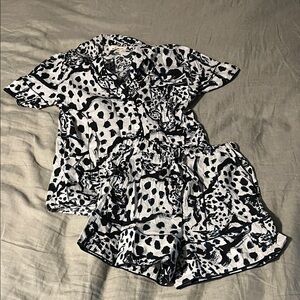 Moon and Mellow Cotton Pyjama Set